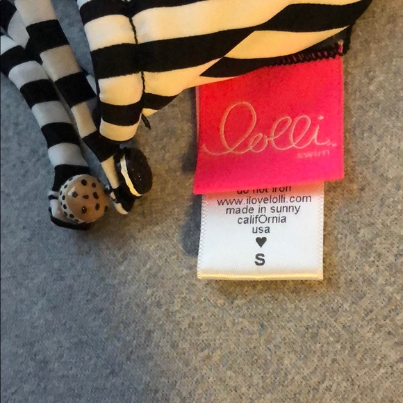 Lolli Swim striped bikini top - Picture 5 of 5